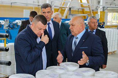 Рабочий визит губернатора Тамбовской области Александра Никитина на Гранит-М